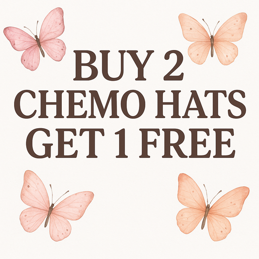 Buy 2 Chemo Hats get 1 Free